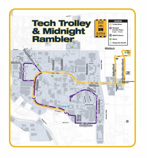 Trolley Route